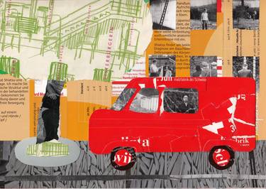 Print of Dada Transportation Collage by Ray Monde