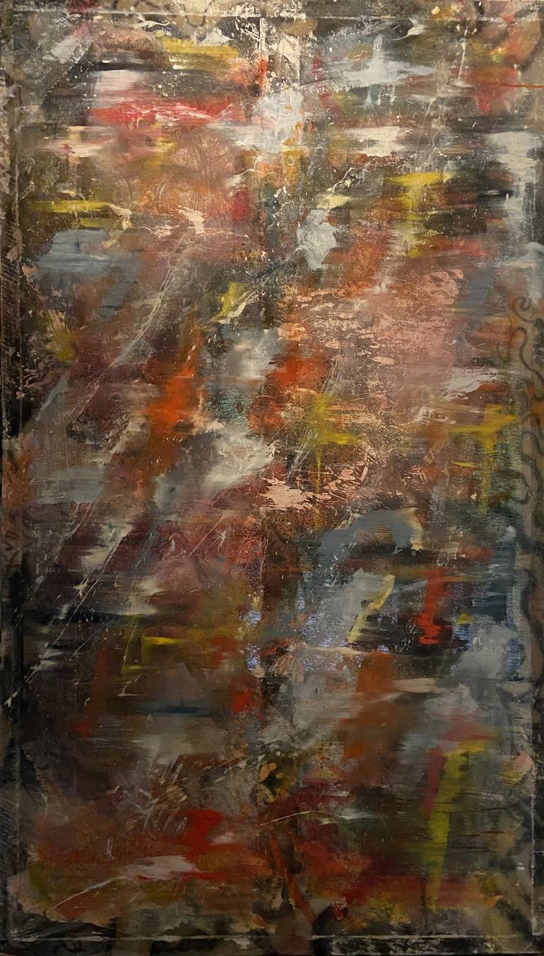 Original Abstract Painting by Dupille Arthur