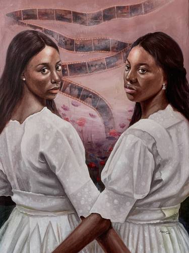 Original Women Paintings by Emmanuel Afolayan