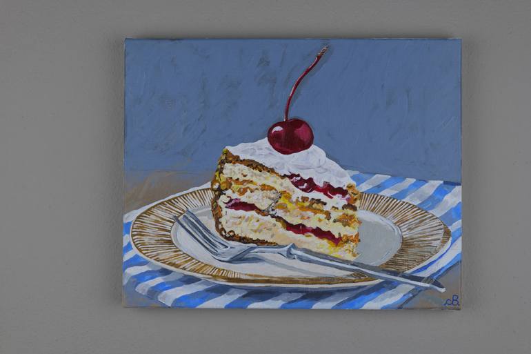 Original Contemporary Food & Drink Painting by Cinzia Beretta