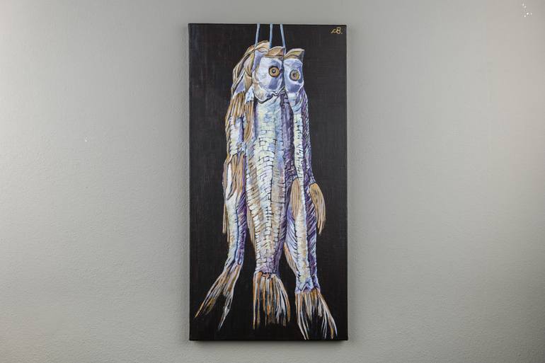 Original Expressionism Animal Painting by Cinzia Beretta