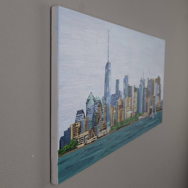Original Expressionism Cities Painting by Cinzia Beretta