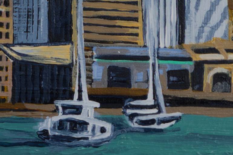 Original Expressionism Cities Painting by Cinzia Beretta