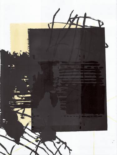 Original Abstract Printmaking by Amy Reckley