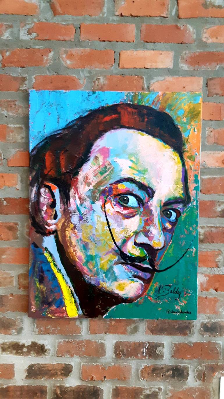 Original Contemporary Pop Culture/Celebrity Paintings by Charles Baldez