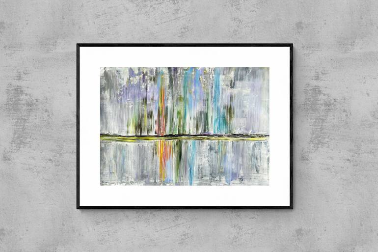 Original Abstract Expressionism Abstract Painting by Alona Vatkina