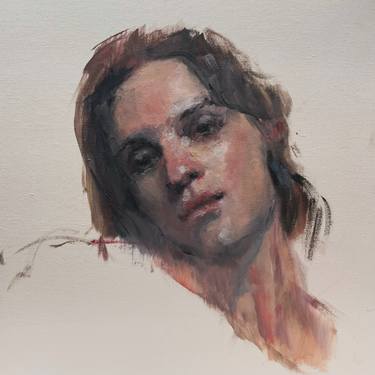 Original Realism People Painting by Joana Rão Vieira