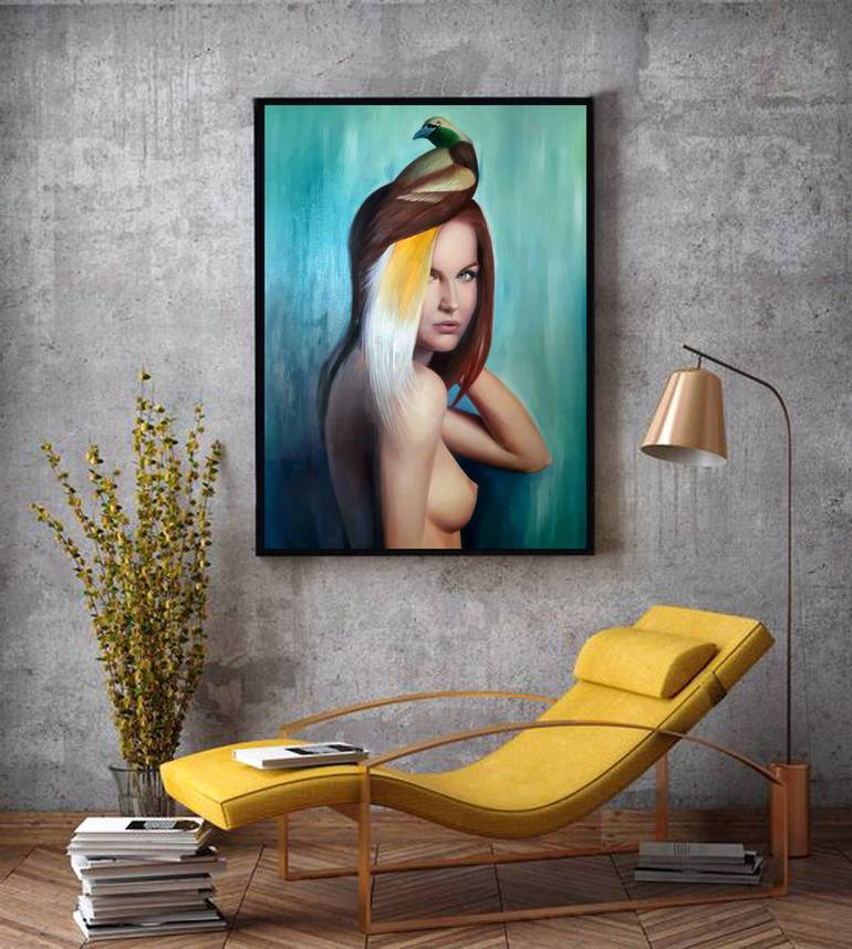 Original Figurative Women Painting by Federica Nastri