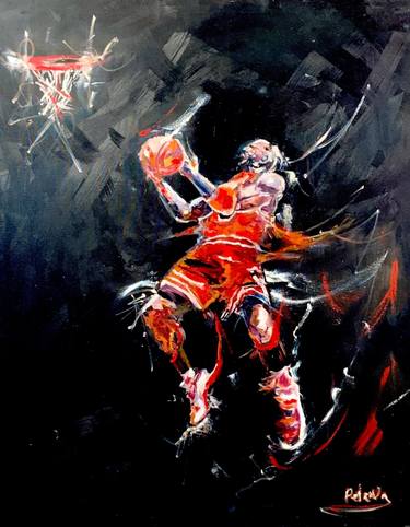 Original Sports Paintings by Angels Unity