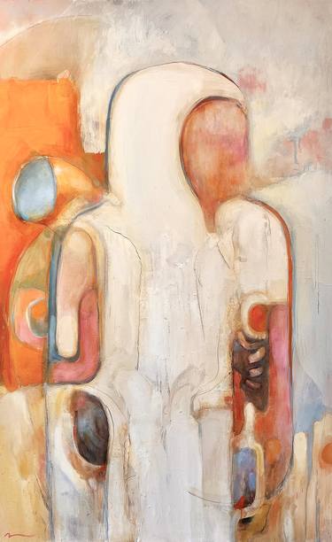 Original Figurative Abstract Paintings by Robin McCoy