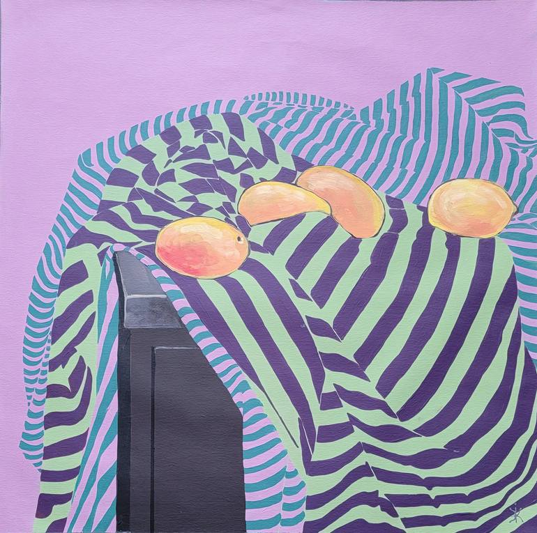 Print of Abstract Still Life Paintings by Catherine Roll