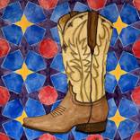 Tex-Giza Series (Brown Boots) by Dina Elsaid