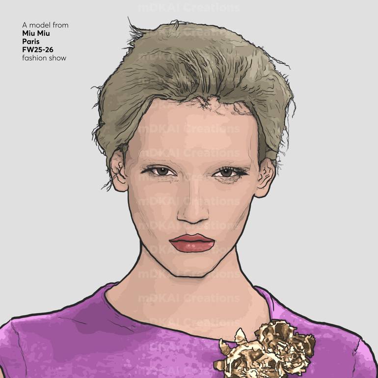 Original Contemporary Fashion Mixed Media by Costas Demetropoulos