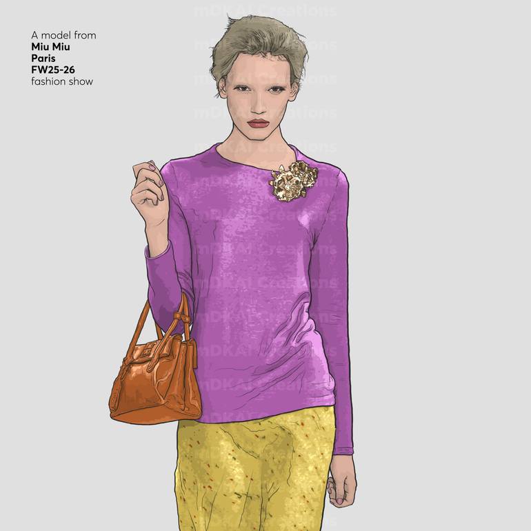 Original Contemporary Fashion Mixed Media by Costas Demetropoulos