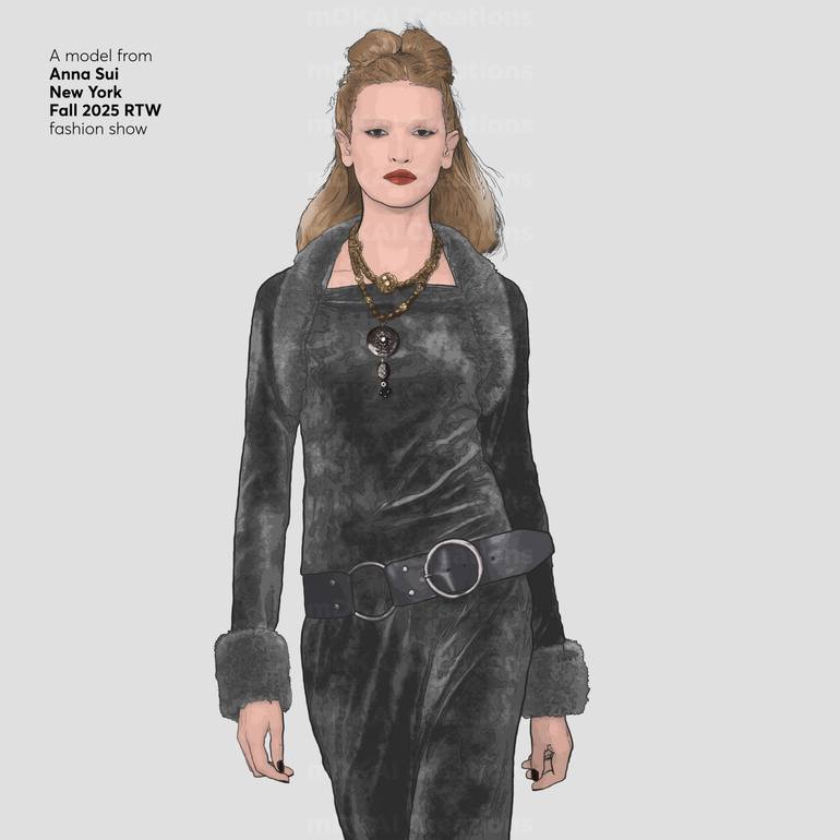 Original Contemporary Fashion Mixed Media by Costas Demetropoulos