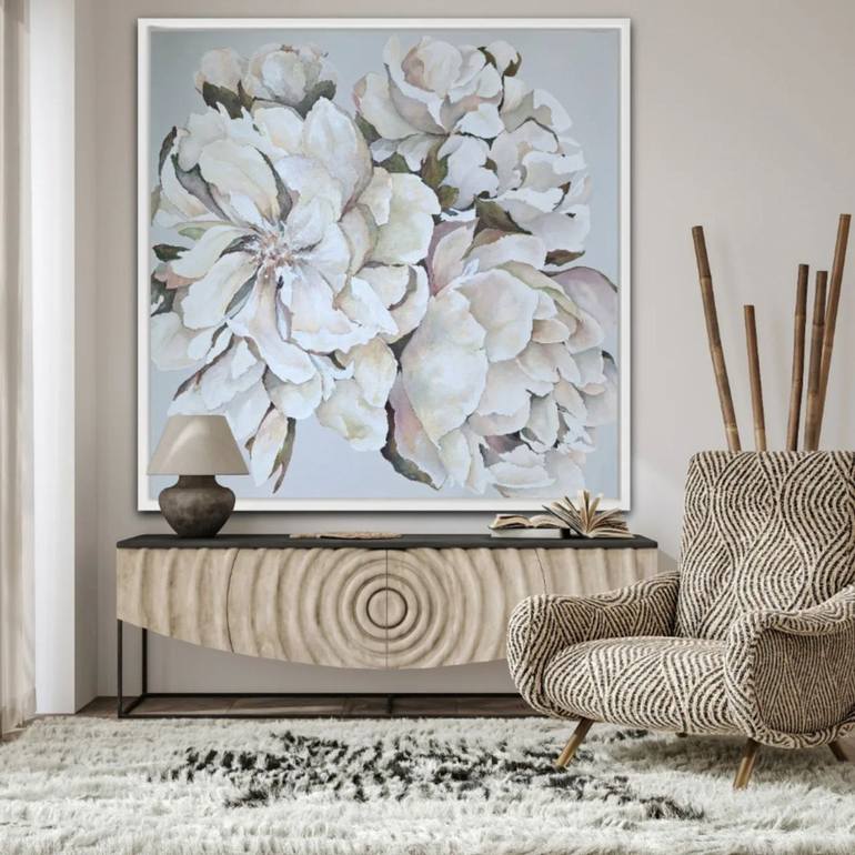 Original Floral Painting by Tetiana Horets
