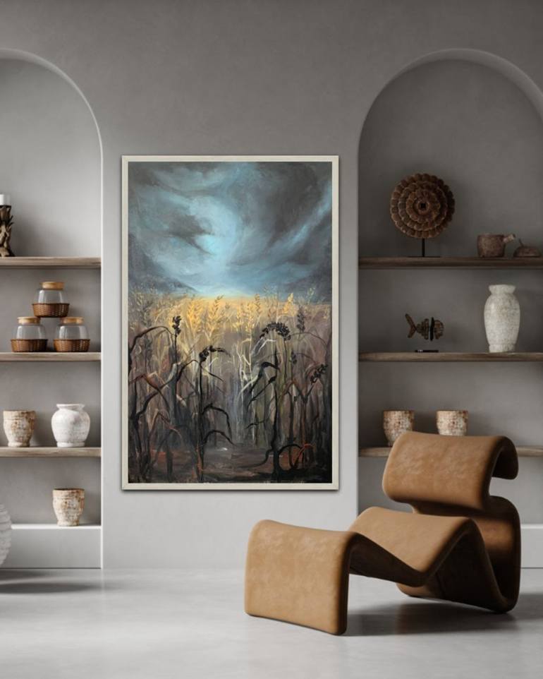 Original Impressionism Nature Painting by Tetiana Horets