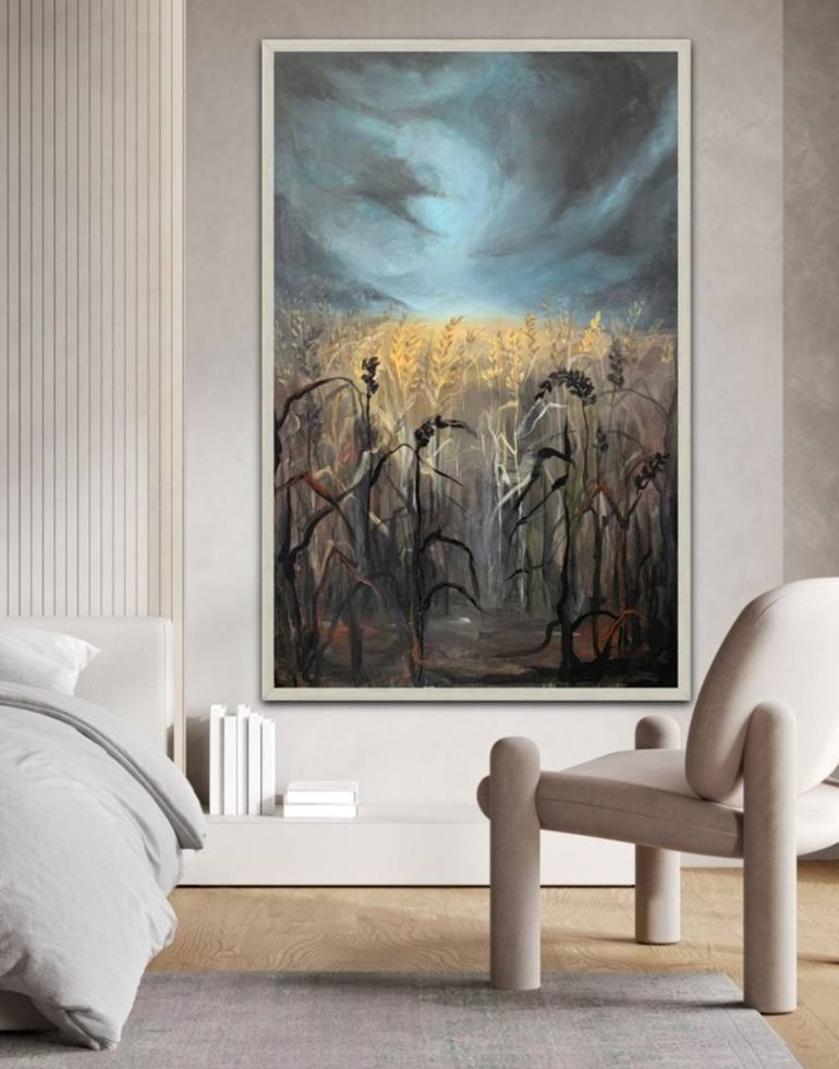 Original Impressionism Nature Painting by Tetiana Horets