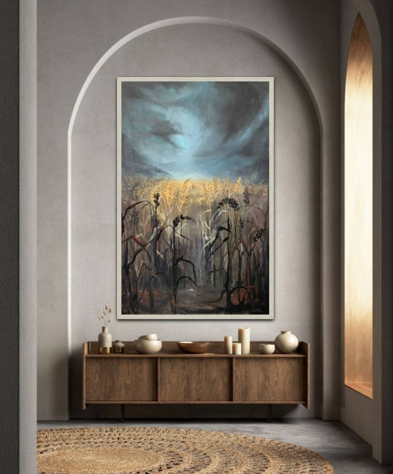 Original Impressionism Nature Painting by Tetiana Horets