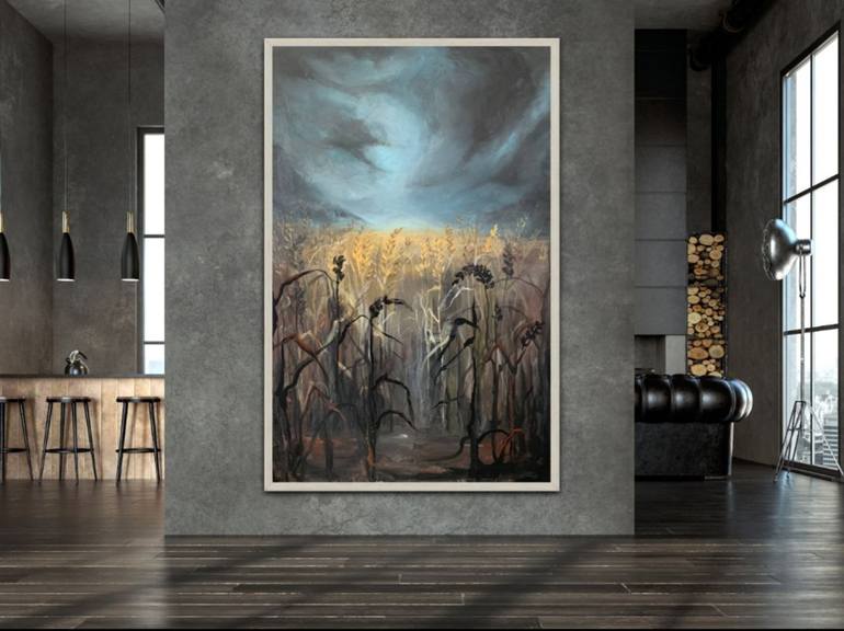 Original Impressionism Nature Painting by Tetiana Horets