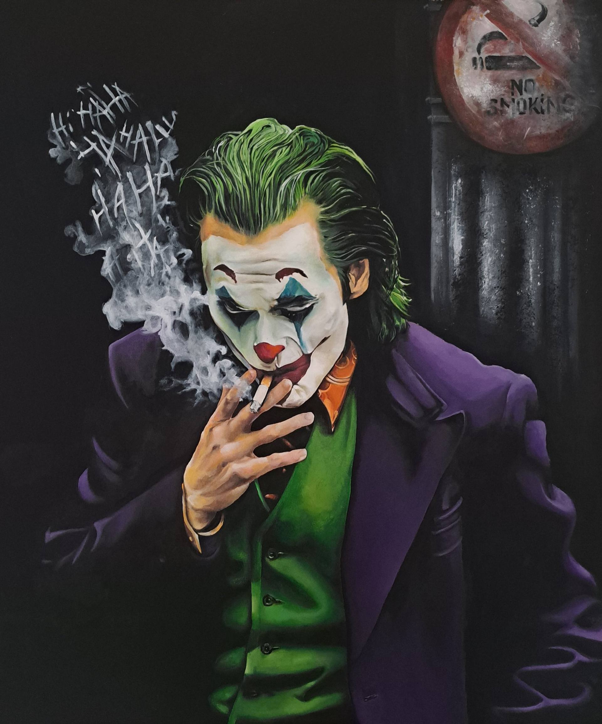 Joker Painting by Tetiana Horets | Saatchi Art Belgium