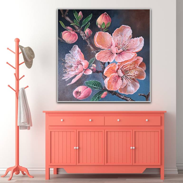 Original Impressionism Botanic Painting by Tetiana Horets