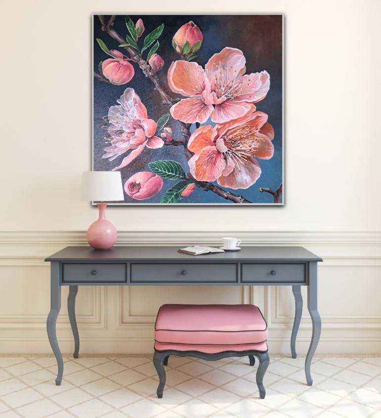 Original Impressionism Botanic Painting by Tetiana Horets