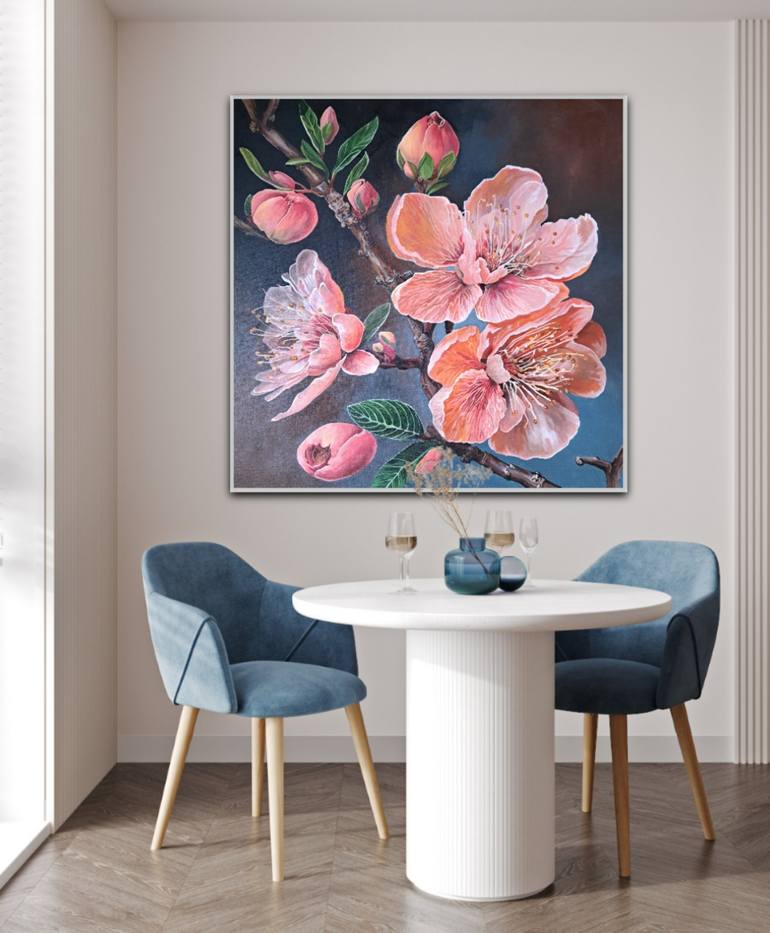 Original Impressionism Botanic Painting by Tetiana Horets