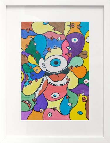 Original Pop Art Abstract Paintings by Vygantas Navickas