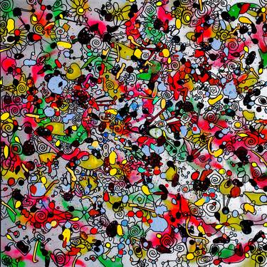 Original Abstract Expressionism Abstract Paintings by Michael Leminx