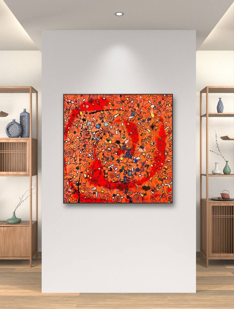 Original Abstract Painting by Michael Leminx