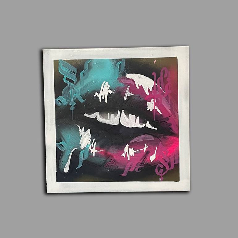 Original Abstract Graffiti Painting by Jens Oehler