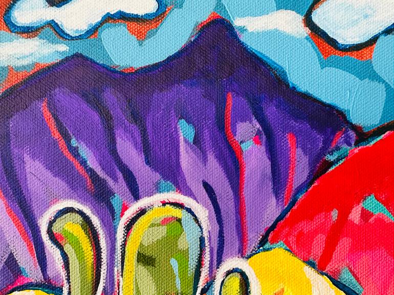 Original Impressionism Landscape Painting by Jeri Dube