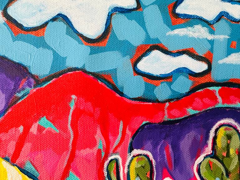 Original Impressionism Landscape Painting by Jeri Dube