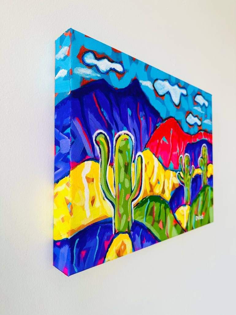 Original Impressionism Landscape Painting by Jeri Dube