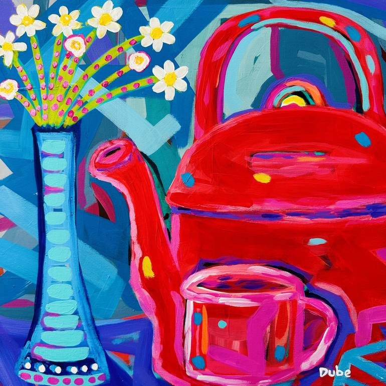 Original Impressionism Food & Drink Paintings by Jeri Dube