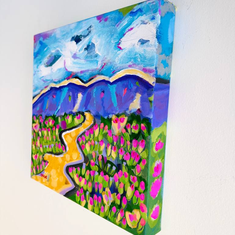 Original Impressionism Landscape Painting by Jeri Dube