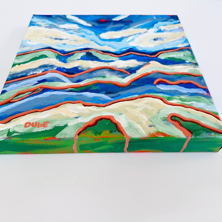 Original Impressionism Landscape Painting by Jeri Dube