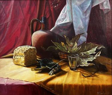 Original Realism Still Life Paintings by Krste Tarabunov