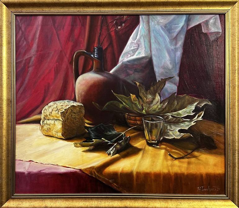 Original Still Life Painting by Krste Tarabunov