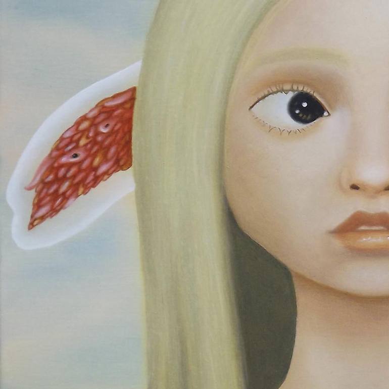 Original Surrealism Fantasy Painting by Vane BaNai