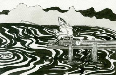 Original Black & White Fantasy Drawings by Vane Banai