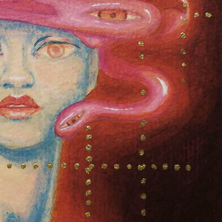 Original Figurative Classical Mythology Painting by Van Banai