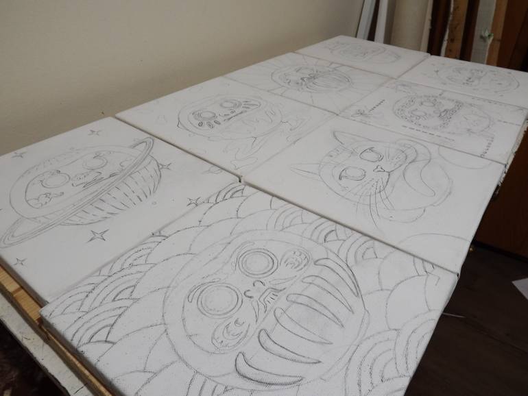 Original Contemporary Pop Culture/Celebrity Painting by Van Banai