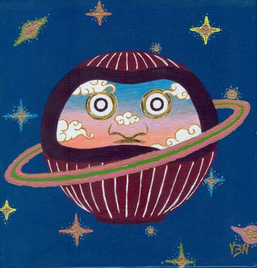 Original Contemporary Outer Space Paintings by Vane Banai