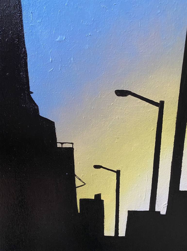 Original Figurative Landscape Painting by Van Banai