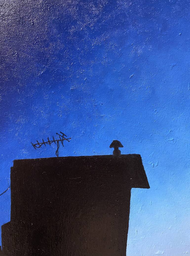 Original Figurative Landscape Painting by Van Banai