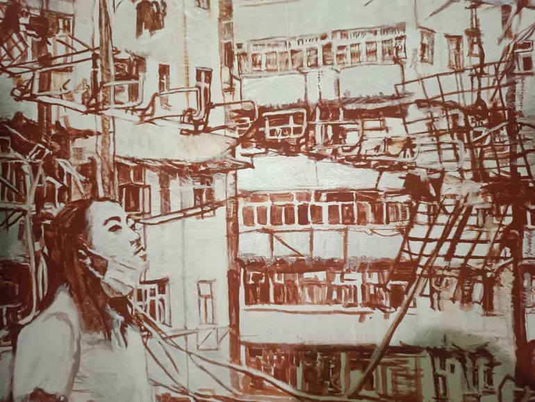 Original Conceptual Architecture Painting by Tannin Sun