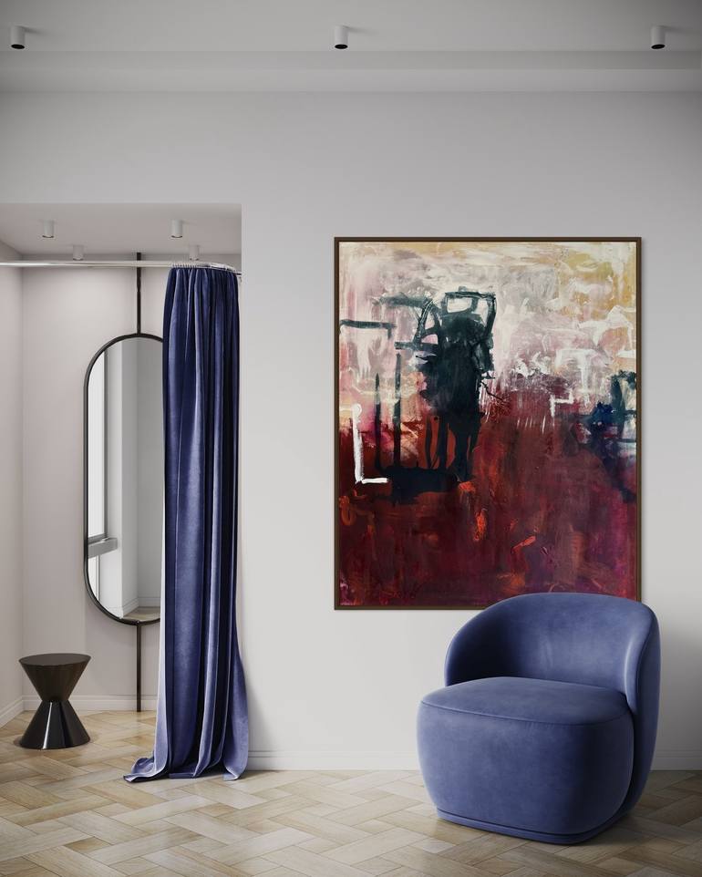 Original Abstract Painting by Lidia Südhoff