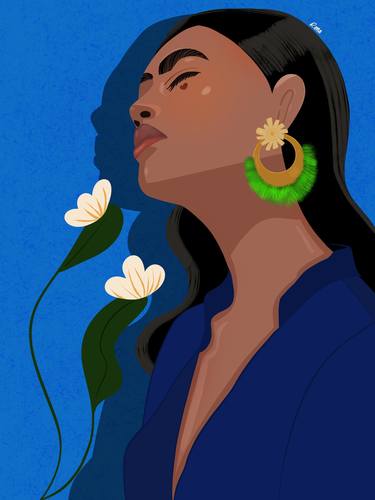 Original Illustration Women Digital by Rima Singh
